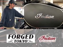 【インディアン】カスタムプロジェクト「FORGED TOKYO」のメイキングビデオ第一弾を公開（動画あり） メイン