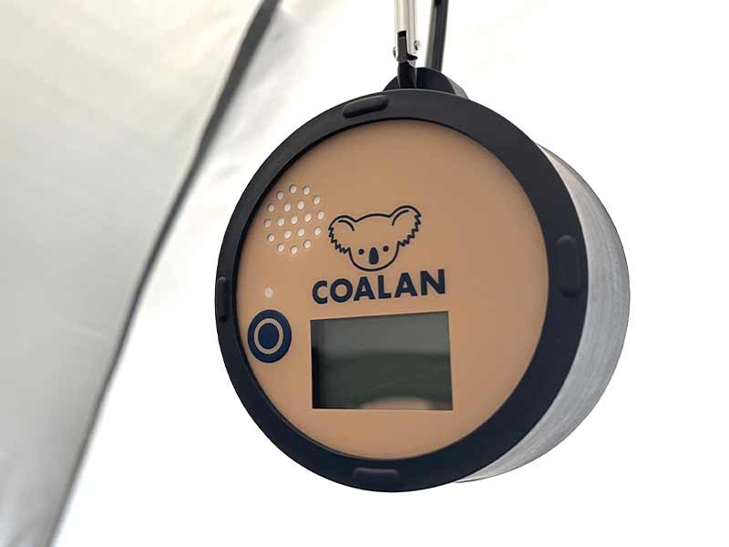 冬キャンを安全に楽しむためのアウトドア用一酸化炭素アラーム「COALAN／コアラン」が12/12に発売！ メイン