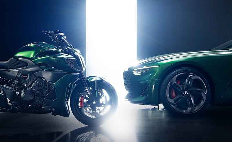【ドゥカティ】ベントレーとの限定コラボモデル「Ducati Diavel for Bentley（ドゥカティ・ディアベル・フォー・ベントレー）」を発表 記事10