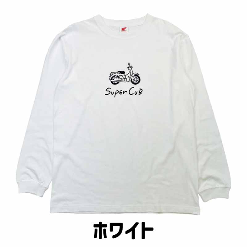 CAMSHOP.JP からスーパーカブのイラスト入り長袖Tシャツが発売！ 記事3