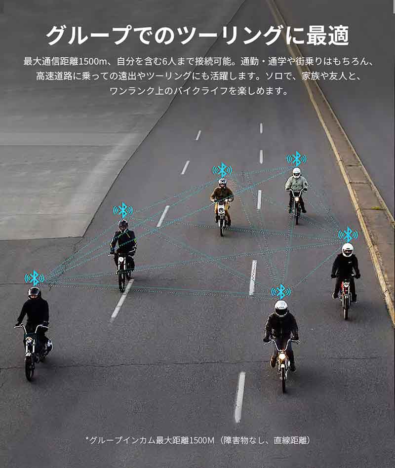 JESIMAIK（ジャスマイク）のバイク用インカム2モデル「M910／R16」が発売！ 記事3