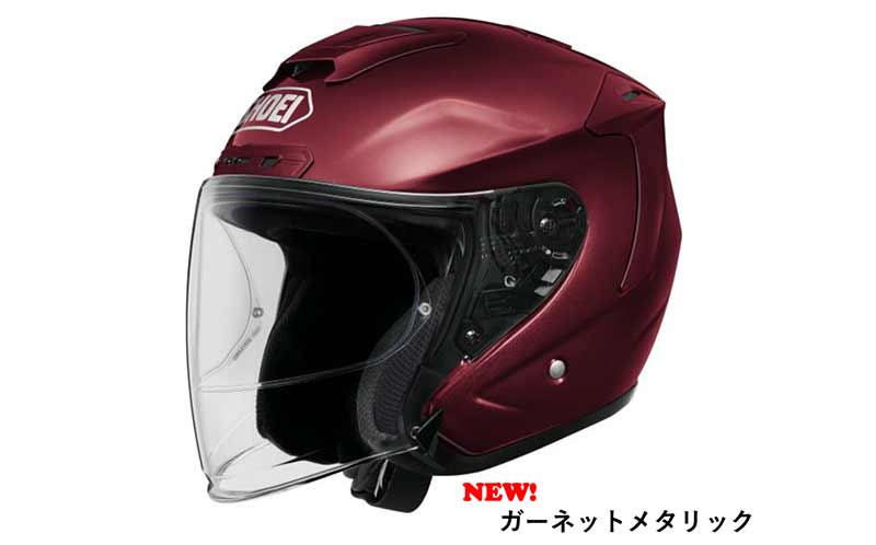 軽量・コンパクトなオープンフェイスヘルメット／ショウエイ「J-FORCE IV」に新色が登場　記事２