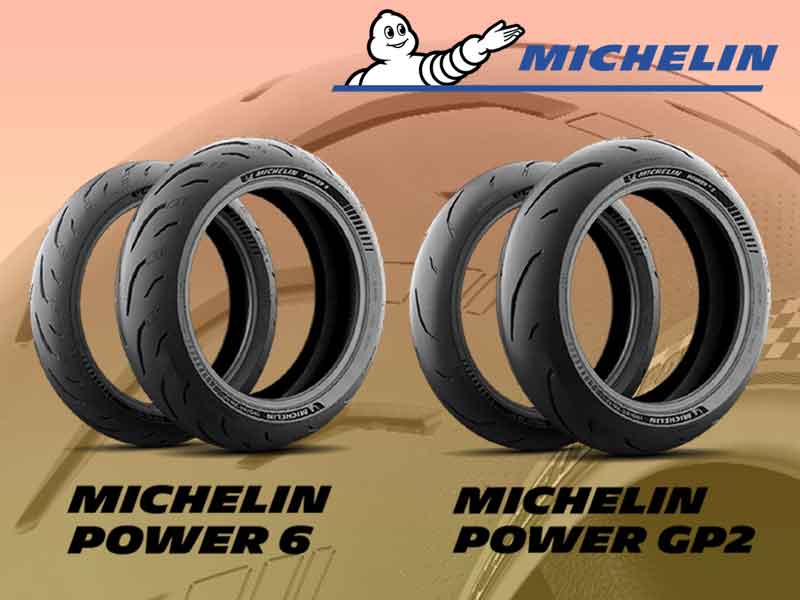 ミシュランからバイク用スポーツタイヤの新製品「MICHELIN POWER 6／MICHELIN POWER GP2」が1/25より発売！