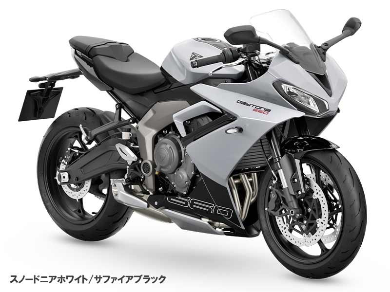 【トライアンフ】ミドルクラスのニューモデル「Daytona 660」を発表！ 国内入荷は3月末　記事７