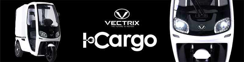 【VECTRIX】新型バッテリーシステム搭載の3輪商用BEV「I-Cargo」を第16回オートモーティブワールドに出展 記事3