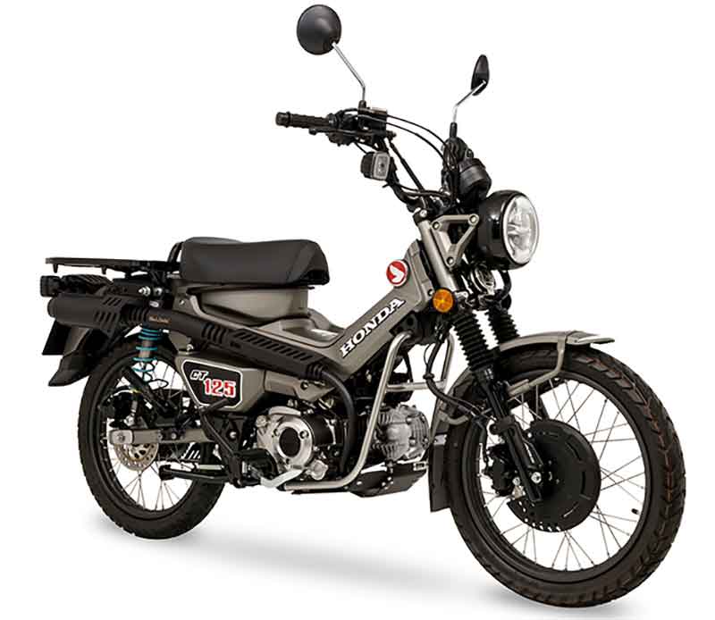 ブラックに統一された CT125ハンターカブ（23-）用マフラー「Full Exhaust MONSTER Black Limited」がモリワキから限定発売！ 記事3