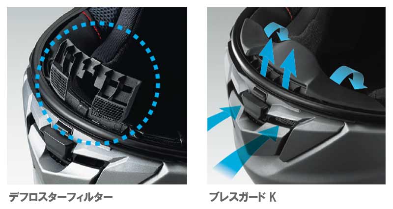 快適さに磨きをかけたショウエイの次世代ツーリングヘルメット「GT-Air3」が登場　記事３