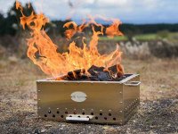 自然な焚き火を楽しめる二次燃焼ストーブ「焚き火台BoxM」の先行予約販売がスタート！（動画あり） メイン