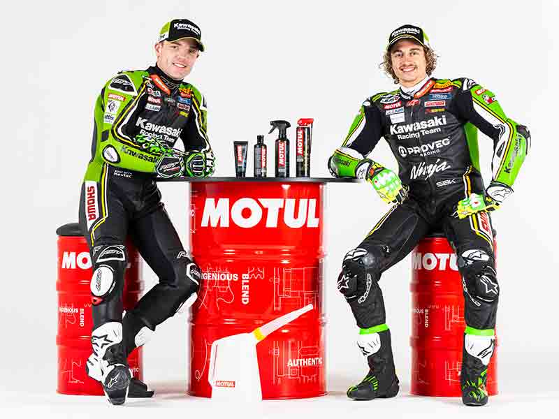 MOTUL とカワサキレーシングチームが FIM スーパーバイク世界選手権でパートナーシップを締結 メイン