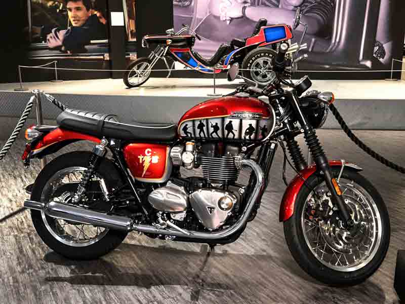 トライアンフ】エルヴィス・プレスリー仕様の「Bonneville T120