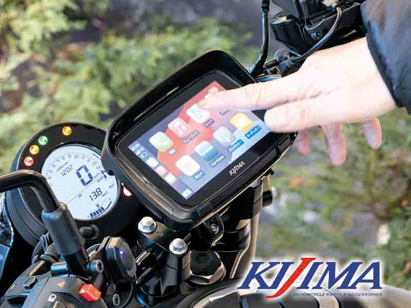 キジマからバイク用ディスプレイオーディオ「Smart Display SD01」が登場！