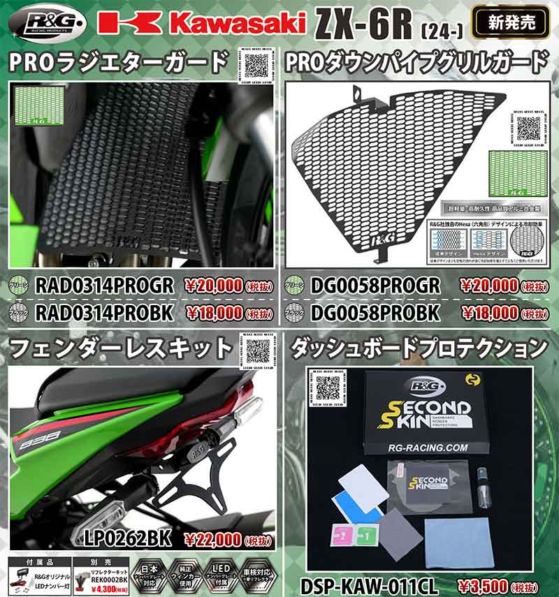 ZX-6R用カスタムパーツ - その他