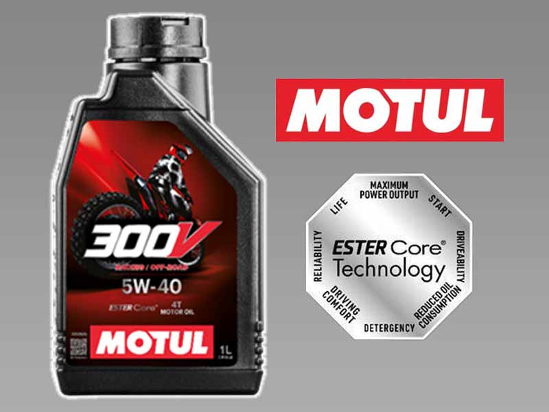 MOTUL のバイク用エンジンオイル新製品「300V FACTORY LINE ROAD RACING & OFF ROAD」が4月中旬発売！（動画あり） メイン