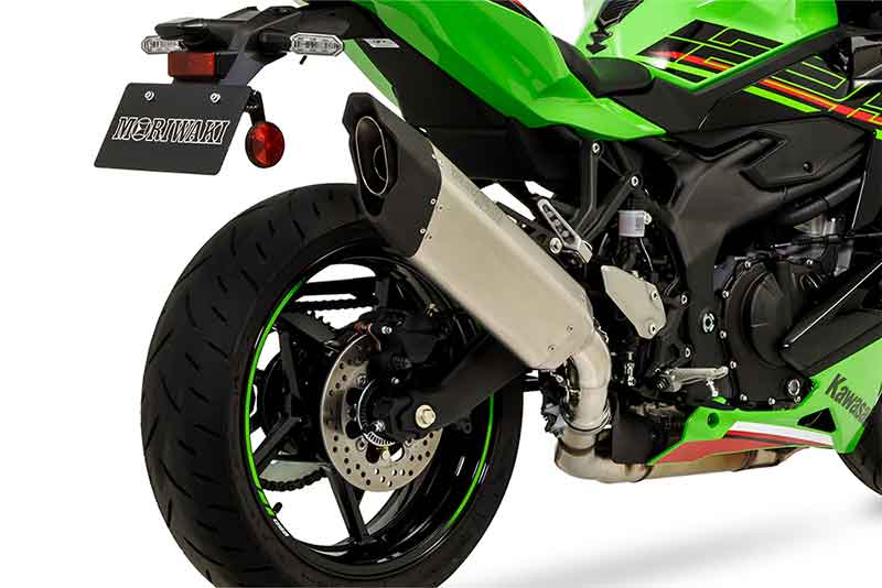 モリワキから Ninja ZX-25R（23-）用マフラー「Slip-On Exhaust BLADE