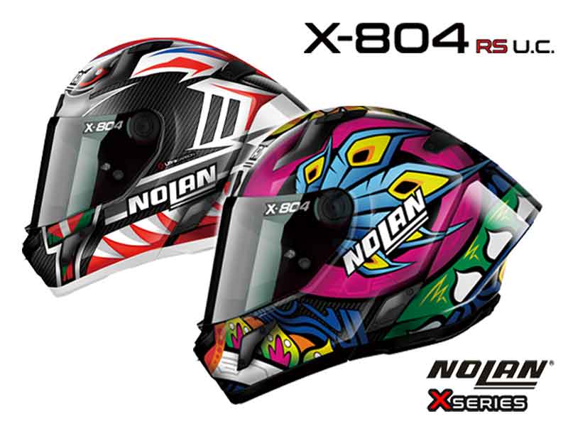 NOLAN のフラッグシップレーシングヘルメット「NOLAN X-804RS ULTRA CARBON」がデイトナから発売！