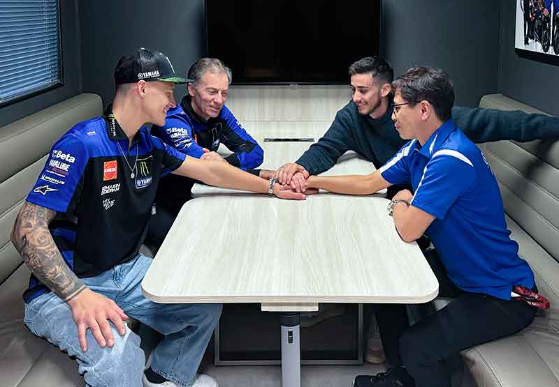 【ヤマハ】MotoGP 参戦のファビオ・クアルタラロ選手と2026年までの契約延長を決定 記事1