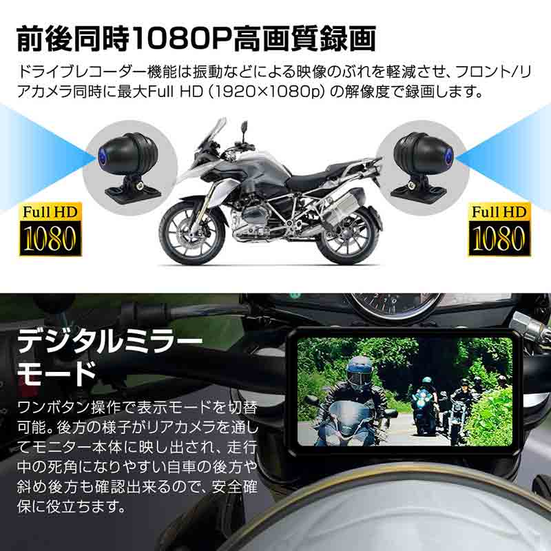 MAXWIN のバイク用スマートモニター「M2-02」6万500円で一般販売を開始！ 記事4