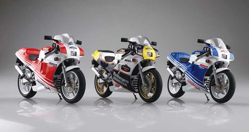 アオシマの1/12 完成品バイクシリーズに「NSR250R SP '88」が登場！ 4/30より予約受付開始 記事1