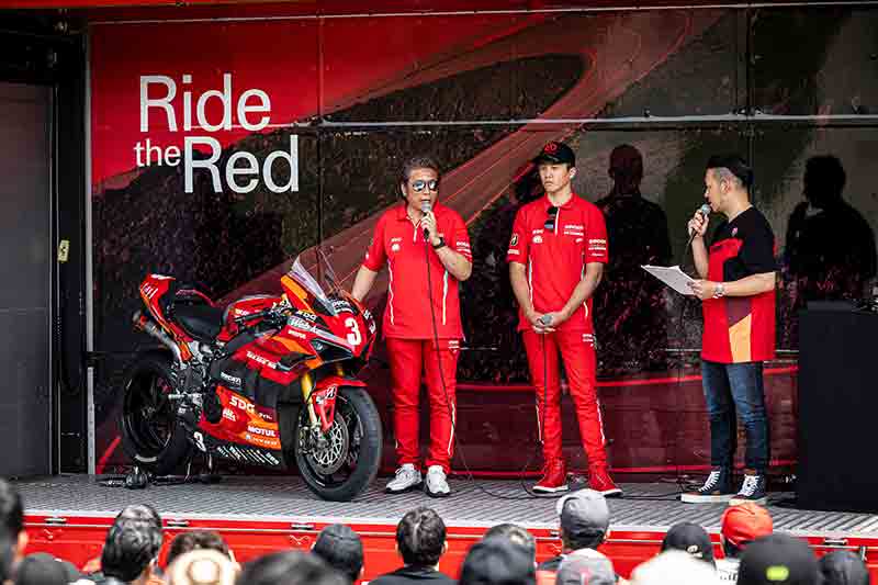 【ドゥカティ】ポルシェ・エクスペリエンスセンター東京で開催されたイベント「Ducati Day 2024」のレポートを公開 記事3
