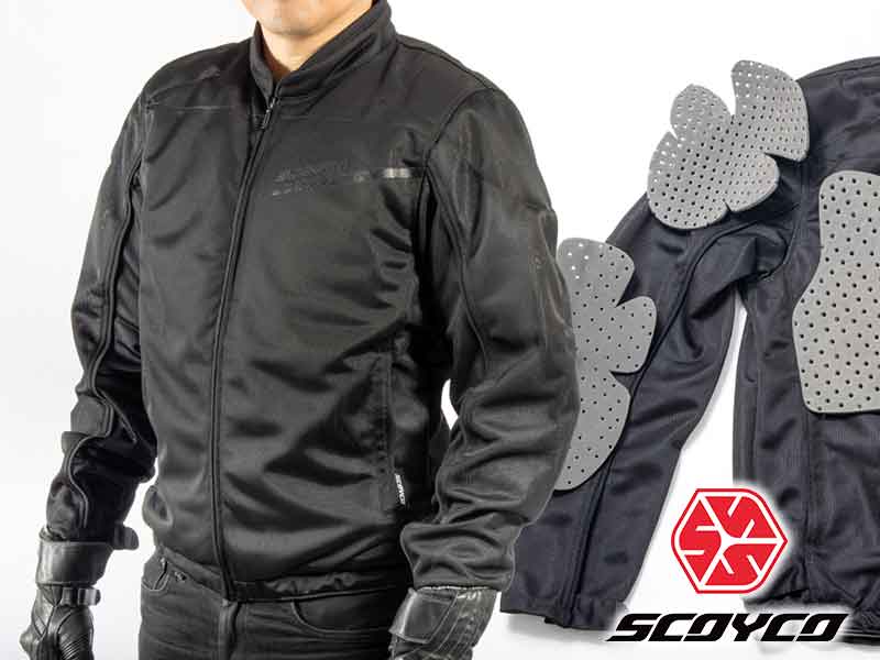 在庫あお得特価 スコイコ SCOYO バイクメッシュジャケット XL 定価22000円 バイクウェア・装備
