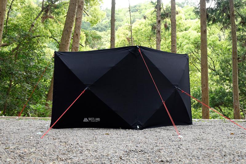 新品●VASTLAND●TCポップアップシールド●黒●ブラック VASTLAND の「TC ポップアップシールド」に新色ブラックが登場