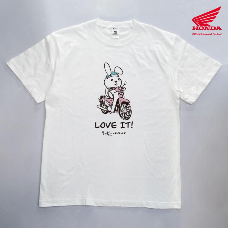 スーパーカブと「ラッピー」のコラボTシャツが登場！