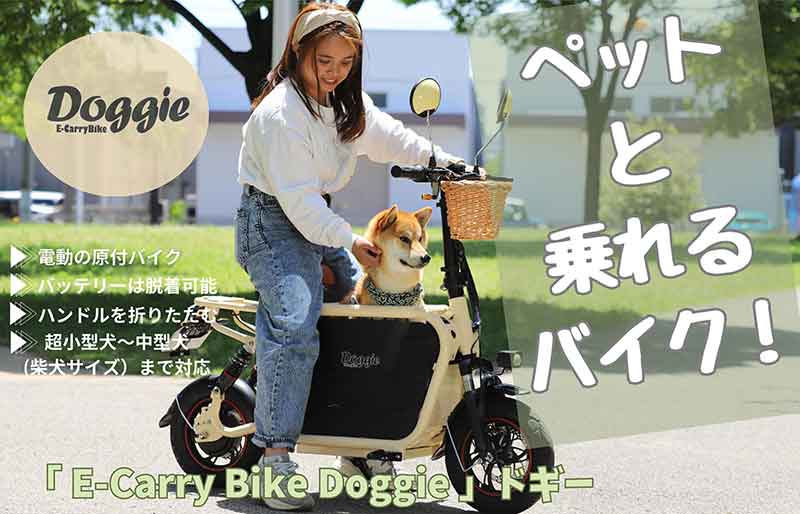 愛犬と乗れる電動バイク「Doggie／ドギー」がクラウドファンディングに登場！ 記事6