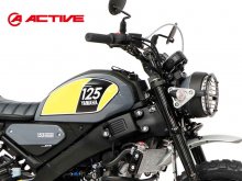 アクティブの「XSR125」2024ショーモデルが公開！ メイン