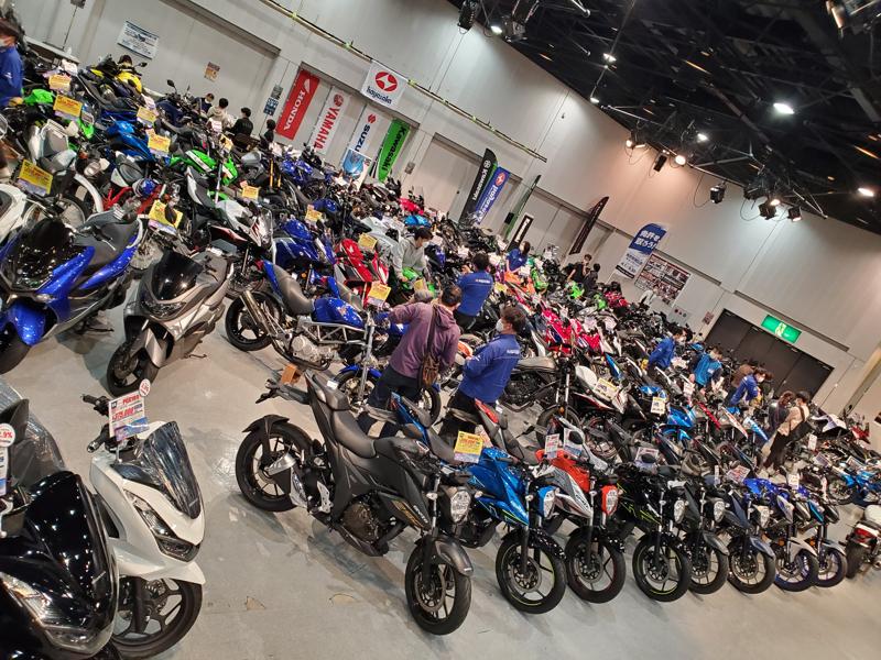 東北最大級のバイク大展示会！総展示台数350台以上！「World