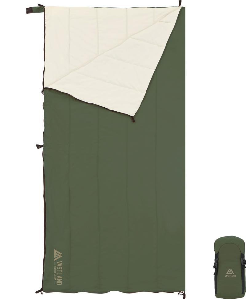 キャンプギアブランド「VASTLAND」、サマーシーズンに快適な生地を使用した軽量コンパクトな「夏用封筒型シュラフ」を2024/5/11（土）に発売
