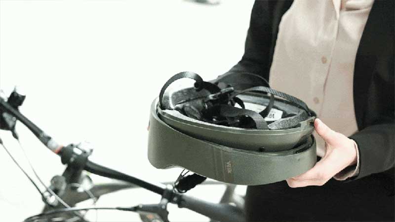 SG規格取得の自転車用折りたたみ式ヘルメット「ZEROFIT VESK／ゼロフィット ベスク」がクラウドファンディングに登場！ 記事4