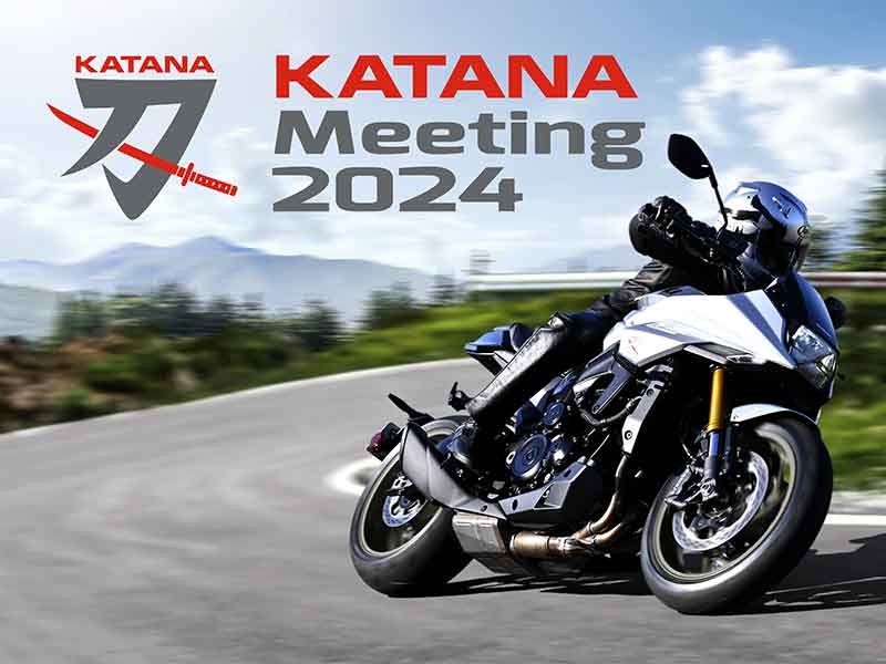 【スズキ】カタナ好き集まれ！「KATANA Meeting 2024」が はままつフルーツパーク時之栖で9/8に開催 メイン