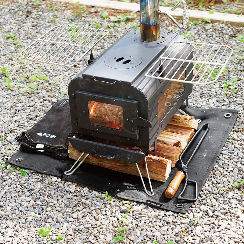 キャンプギアブランド「VASTLAND」、耐熱温度550℃を誇り、焚き火デビューにおすすめの「焚き火シート