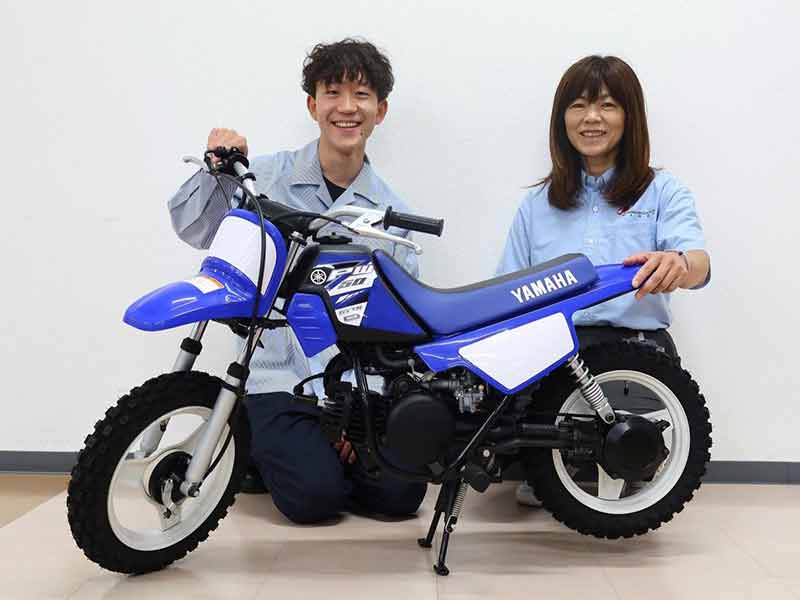 【ヤマハ】新入社員は「親子バイク教室」のあの子／10年を経てかつてのインストラクターと再会 記事1