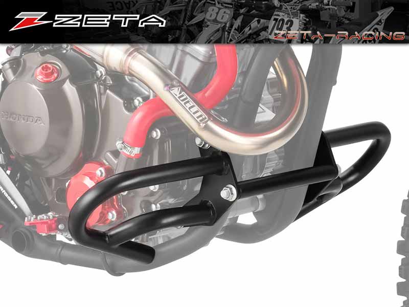 ダートフリークの「ZETA RACING パイプエンジンガード」に CRF250L用／SEROW250用が登場！ メイン
