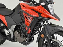 デイトナから Vストローム250SX（’23）用「パイプエンジンガード Upper／Lower」が発売！ メイン