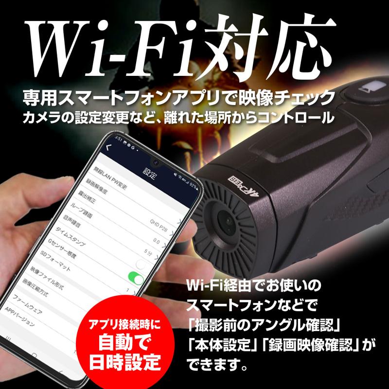 バイク用品メーカーMAXWINから手振れ補正付き4K撮影ヘルメット取り付けドライブレコーダーが登場！