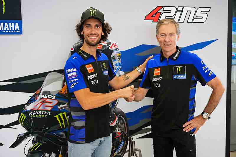 【ヤマハ】MotoGP クラス参戦中のアレックス・リンス選手と2026年までの契約を締結 記事1