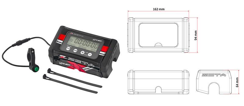 シンプルなストップウォッチ式ラップタイマー「ZETA RACING クロスラップ」がダートフリークから発売！ 記事1