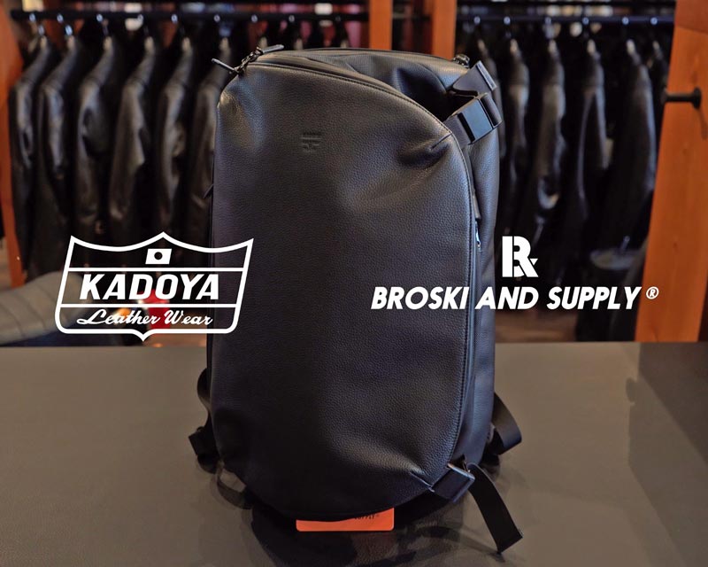 KADOYA から BROSKI AND SUPPLY とのコラボアイテム「METIN BACK PACK／メティン バックパック」が登場　記事５