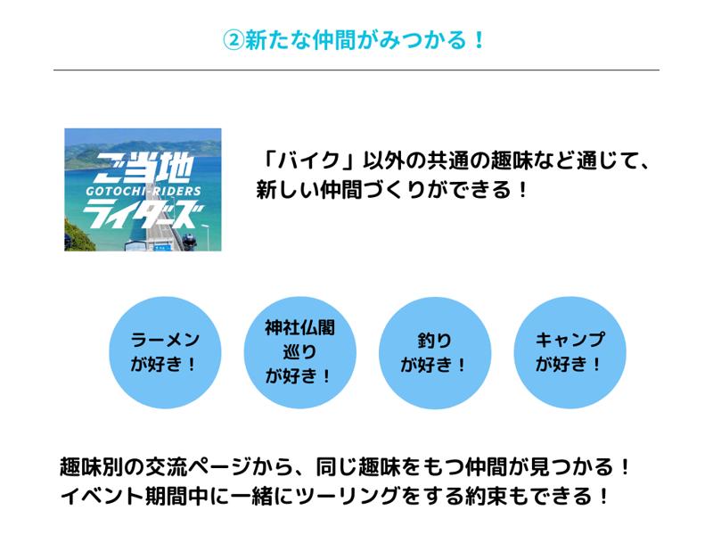 【CBTR2024】オンラインコミュニティサイト「ご当地ライダーズ」がオープン！