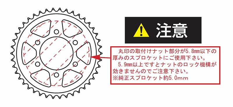 ポッシュフェイスから Z900RS／CAFE用「リア スプロケットスペーサー」が発売！ 記事3