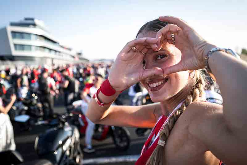 【ドゥカティ】ドゥカティ最大の祭典「World Ducati Week」が持続可能なイベントとして4回目の認証 記事5