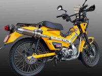 テックサーフから CT125ハンターカブ用フルエキゾーストマフラー「ZEEX CUB／ジークス カブ」が発売！ メイン