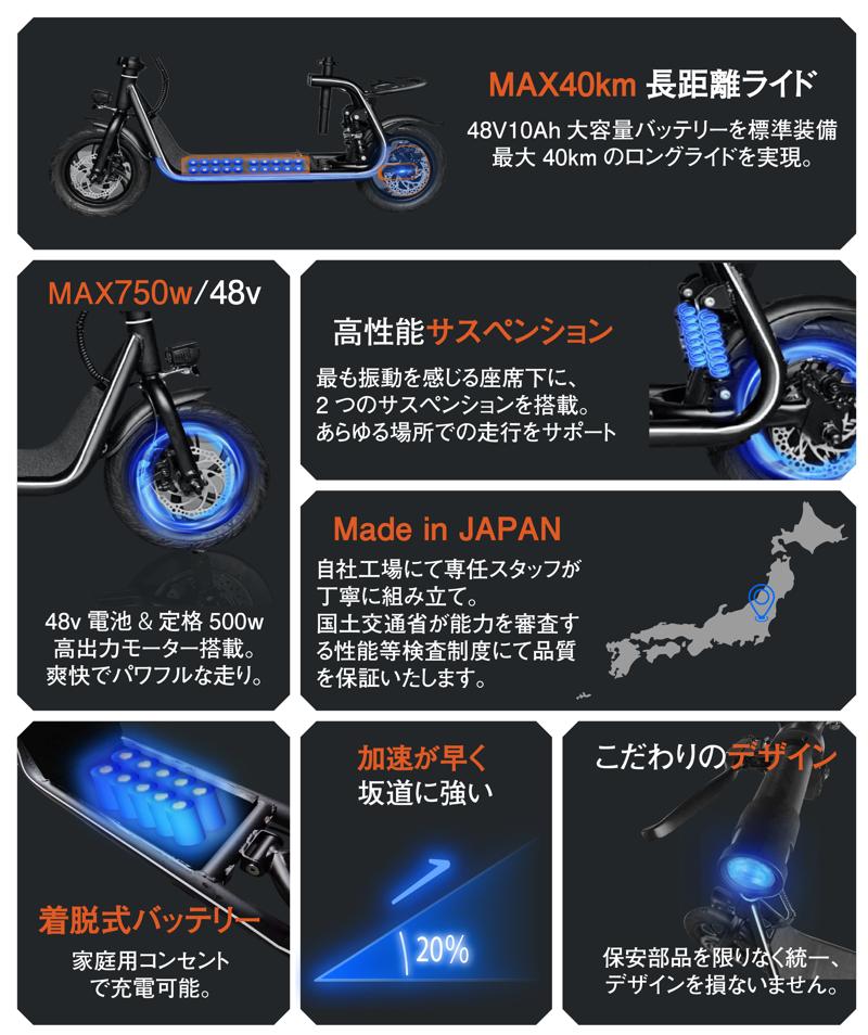 【新発売！】国産電動モビリティメーカーKINTONEが、免許不要で乗れる本気の街乗り電動バイク「