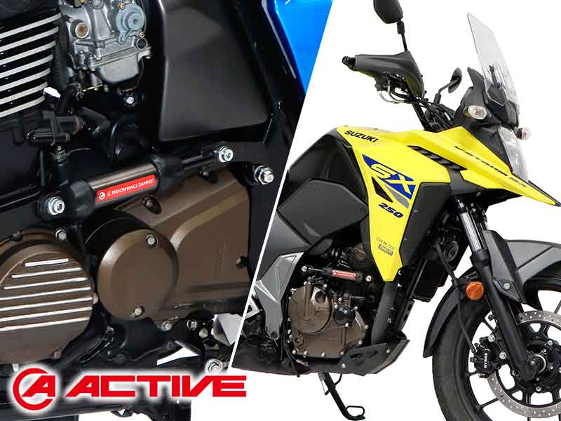 アクティブのパフォーマンスダンパーに「V-STROM250SX」「ZRX1200R／S／DAEG」用が発売！ メイン