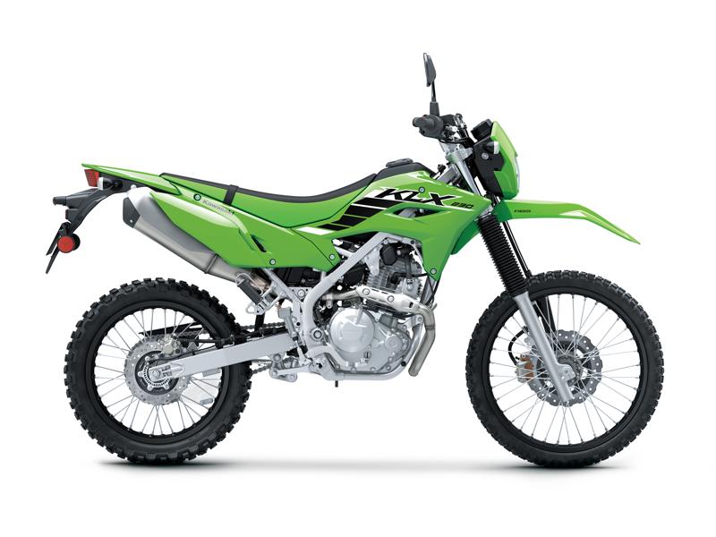 軽量でコンパクトなデュアルパーパスモデル「KLX230」、「KLX230