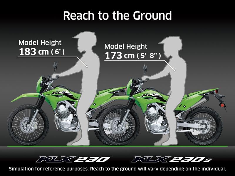 軽量でコンパクトなデュアルパーパスモデル「KLX230」、「KLX230