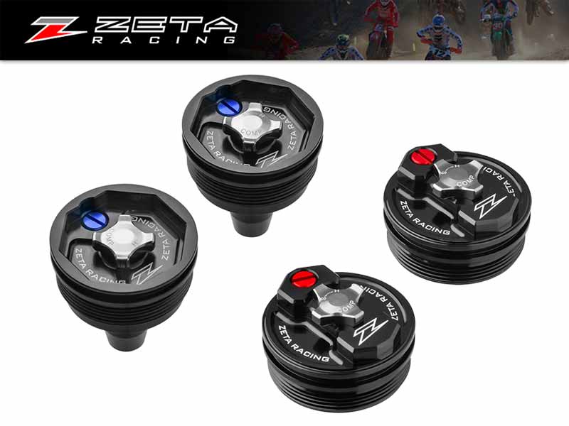 工具不要で簡単セッティング！「ZETA フロントフォークトップキャップ＜MX＞」がダートフリークから発売 メイン