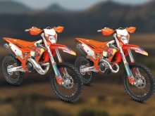 【KTM】MY2025「KTM EXC CHAMPIONS EDITIONシリーズ」3機種の発売時期と価格を発表